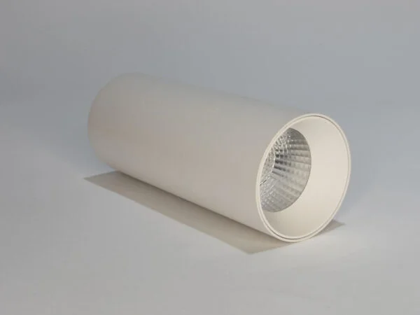 MZ60 downlight on a white support horizontally