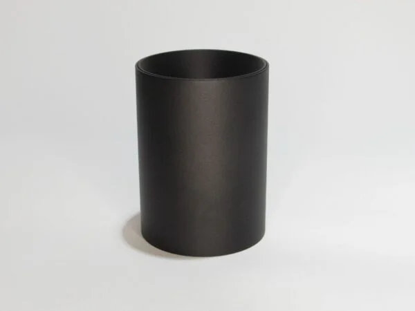 Black downlight spot MZ80 stand vertically