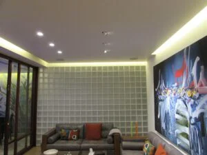 Ceiling Gypsum Spot light 6.2W at Eid Residence