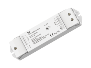 V4 RGBW 4 Channel LED RF Controller