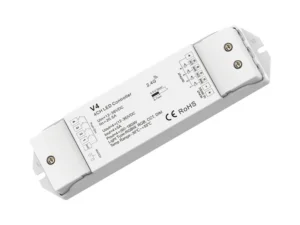 V4 RGBW 4 Channel LED RF Controller