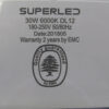 LED Downlight Plafonier 30W Ip65 Square