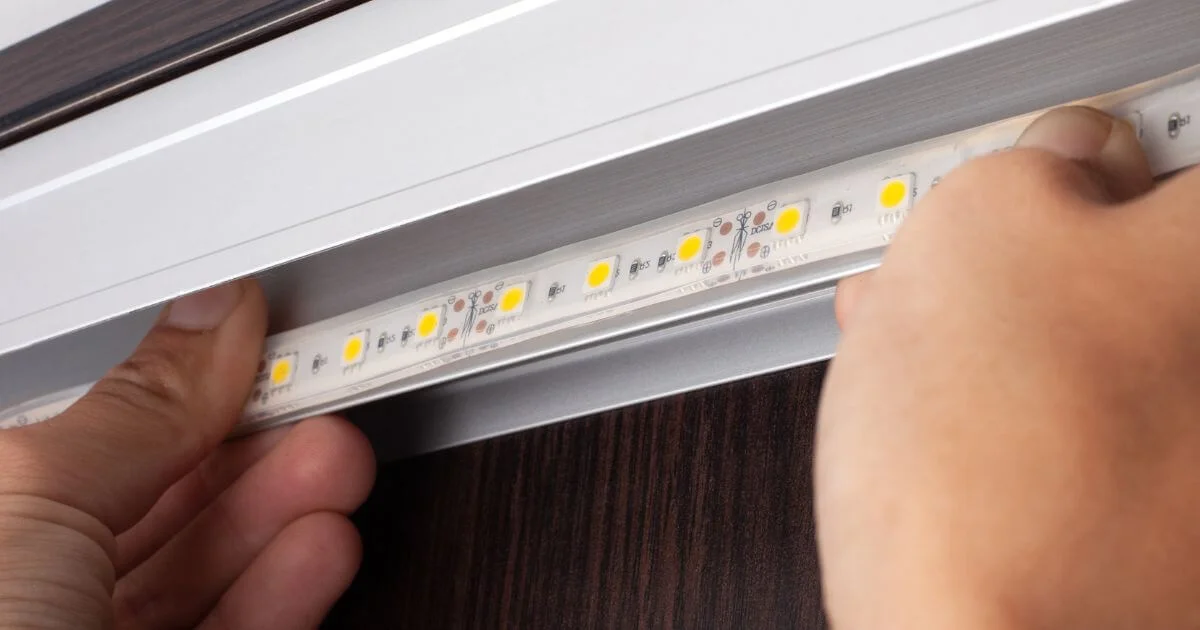 Bedroom strip LED lights