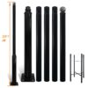 Galvanized Steel Split Street Light Pole