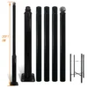 EMC Street Light Pole Gallery 1 Galvanized Steel Split Street Light Pole