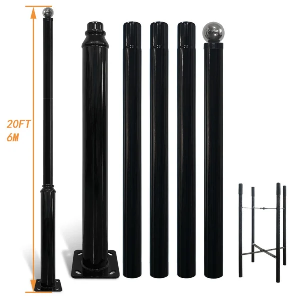 EMC Street Light Pole Gallery 1 Galvanized Steel Split Street Light Pole