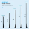 street-light-pole-sizes Galvanized Steel Split Street Light Pole
